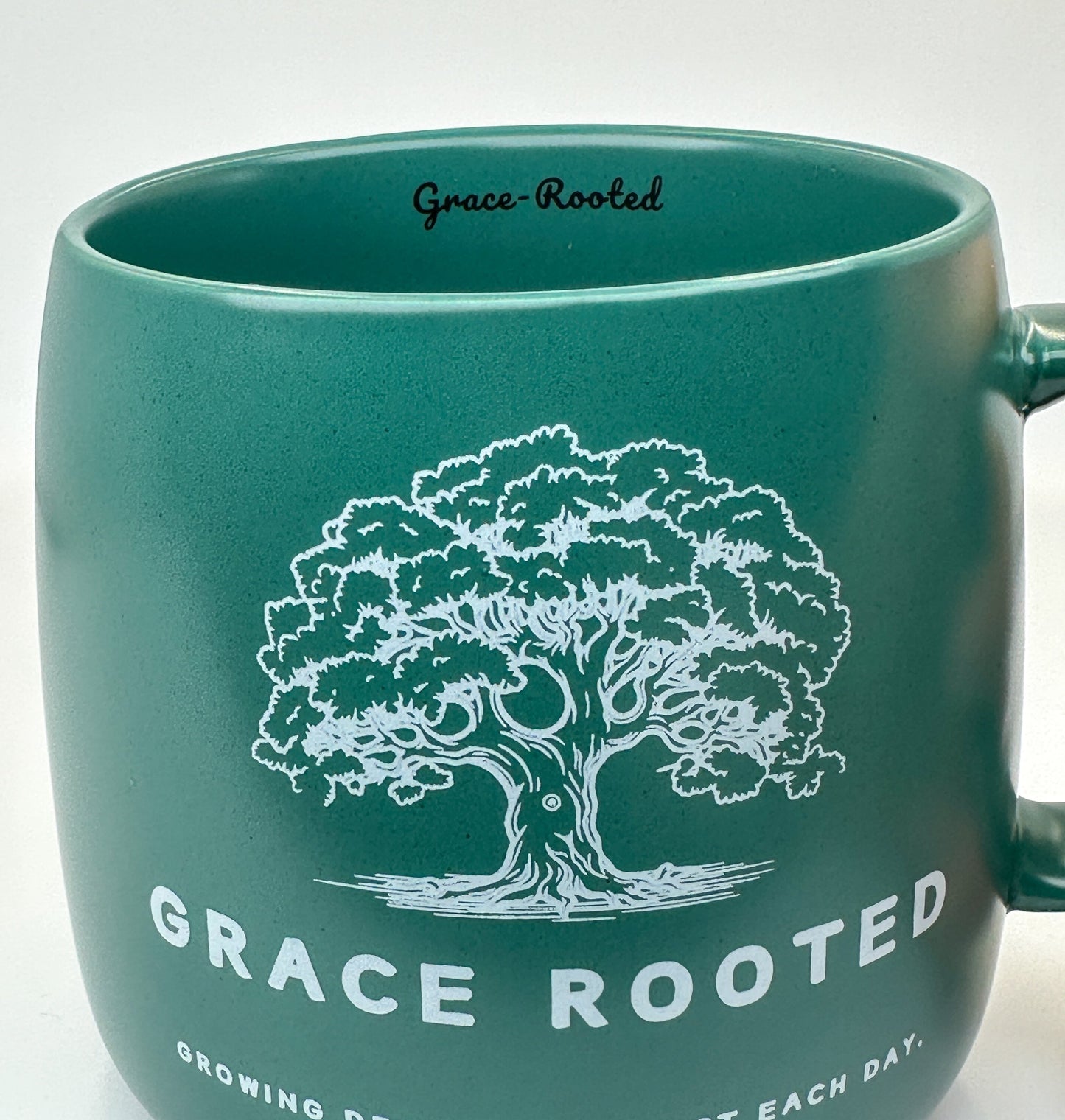 Grace Rooted 16oz Christian Mug – Colossians 2:7
