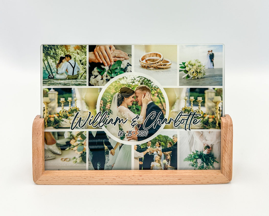 Sublimation Glass Photo Frame – Photo Collage Edition