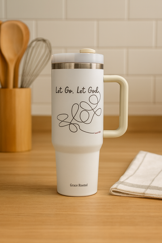 Let Go, Let God 40oz Tumbler