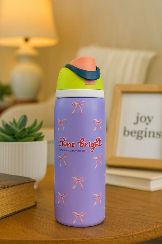 SHINE BRIGHT 32oz Tumbler Purple