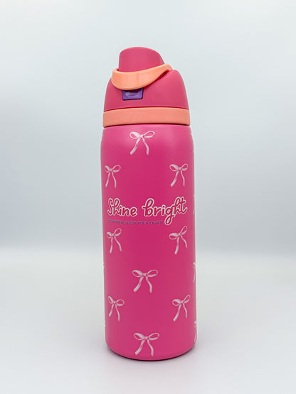 SHINE BRIGHT 32oz Tumbler Pink