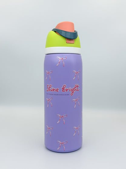 SHINE BRIGHT 32oz Tumbler Purple