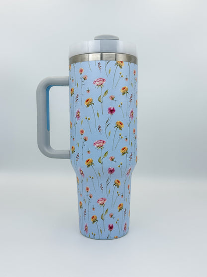 Be On Guard 40oz Tumbler Blue