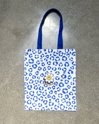 Young, Was Wild & Free by Grace 🐆 Medium Animal print Canvas Tote Bag