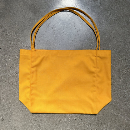 Walk by Faith, Not by Sight ✨ Yellow Large Canvas Tote Bag