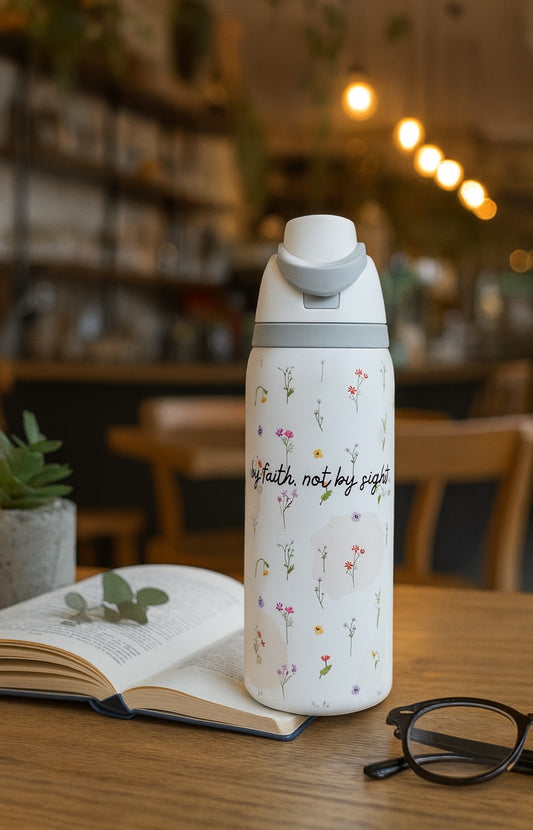 Walk by Faith 32oz Tumbler