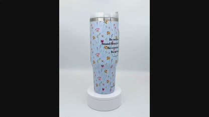 Be On Guard 40oz Tumbler Blue